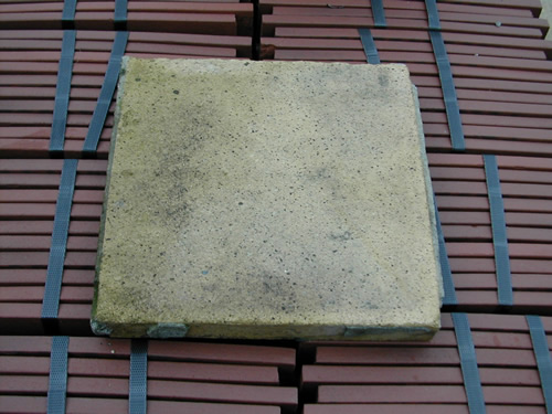 bensreckyard ebay photo Clay quarry tile 9x9 inch in yellow 3