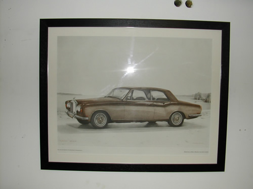 bensreckyard ebay photo Rolls-Royce framed picture 1 1