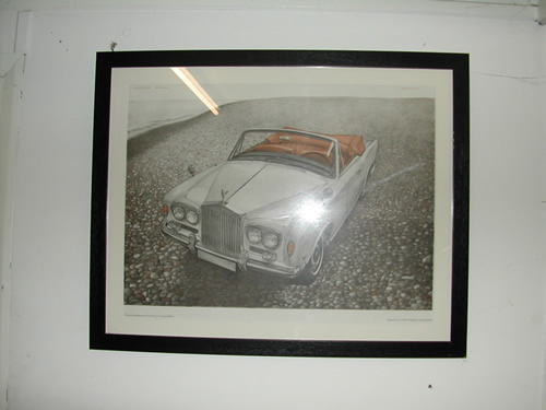 bensreckyard ebay photo Rolls-Royce framed picture 2 3