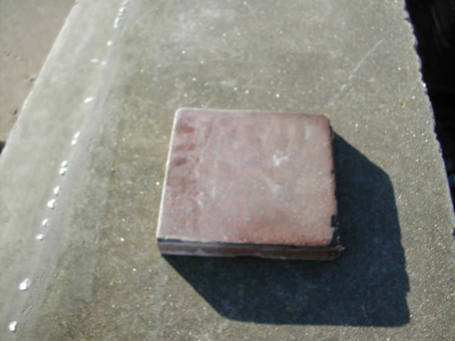 bensreckyard ebay photo Heather brown 6 x 6 inch quarry tile 3
