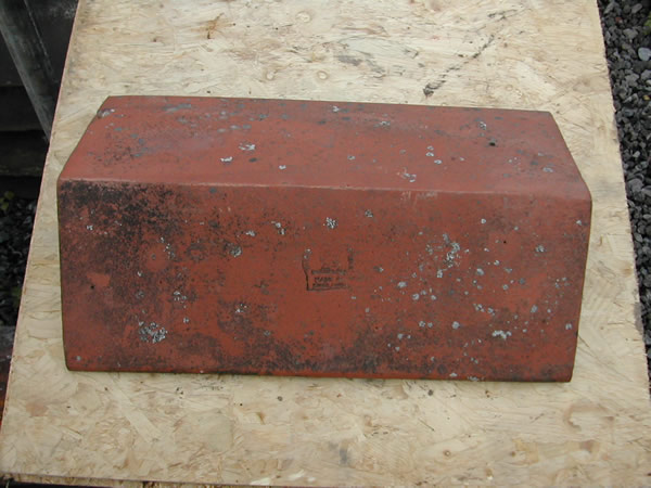 bensreckyard ebay photo Clay ridge tile 18 inch long in red 12