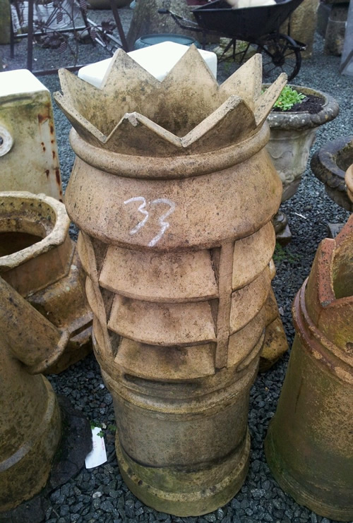 bensreckyard photo Louvered chimney pot with points 