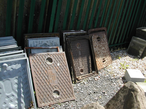 bensreckyard photo Cast manhole cover 