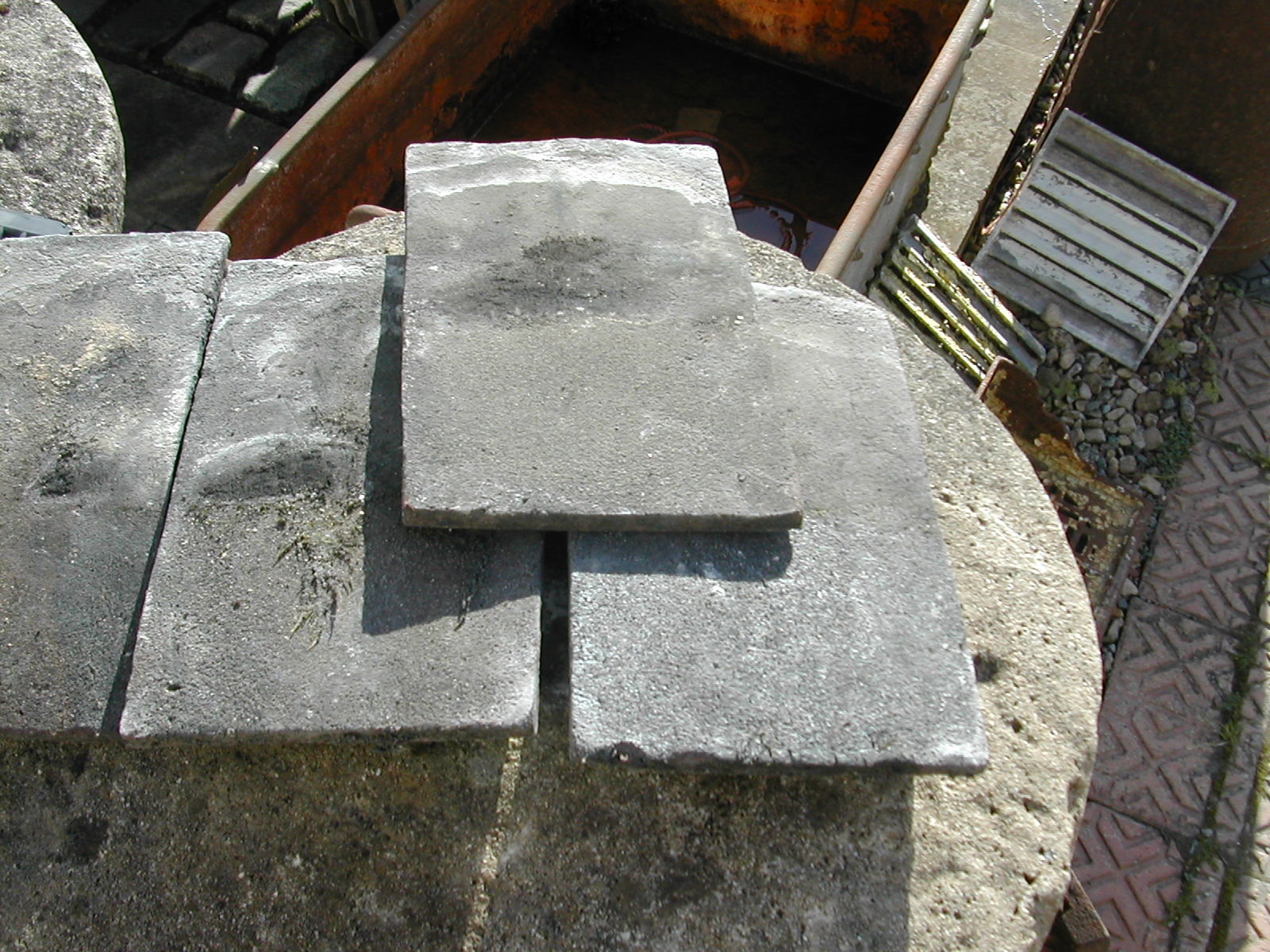 bensreckyard ebay photo Handmade plain tile 28