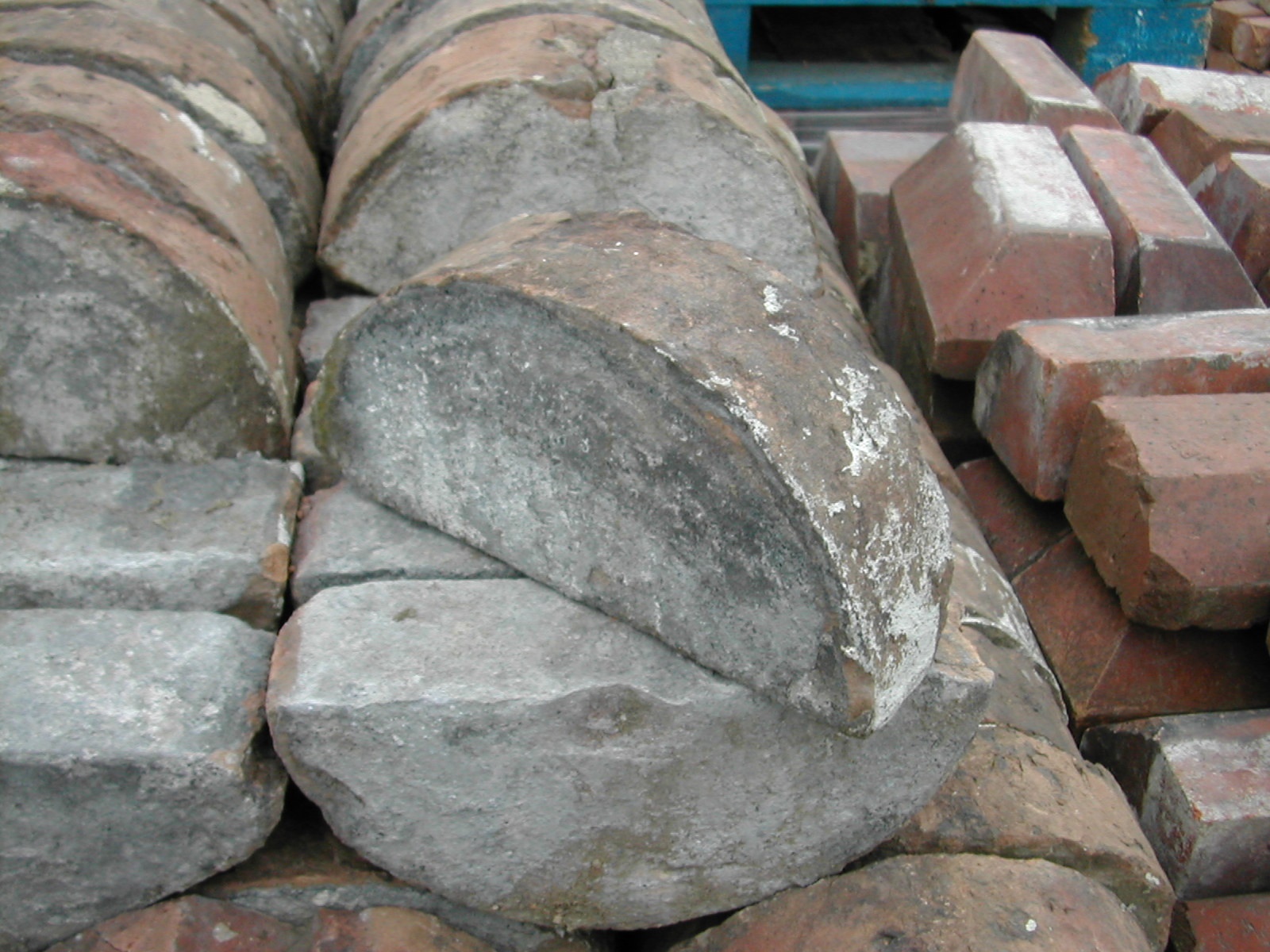 bensreckyard ebay photo Half round brick coping 15