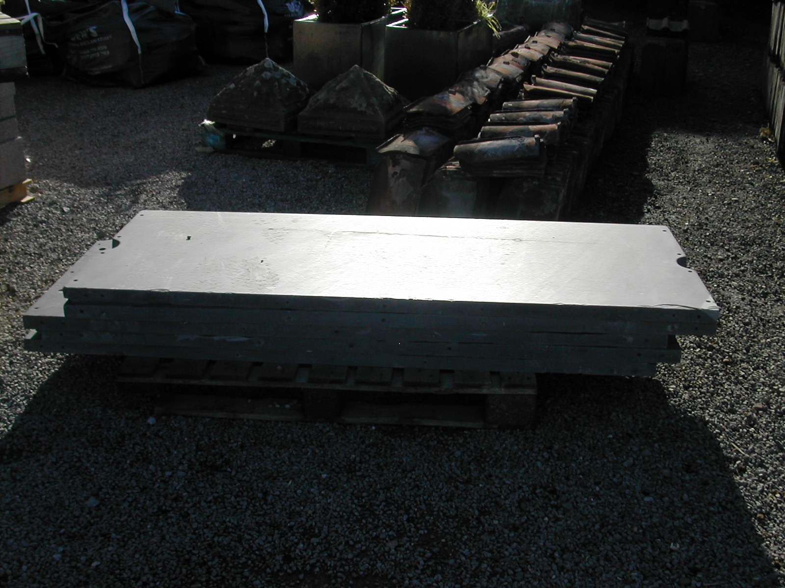 bensreckyard photo Reclaimed snooker table slate. 