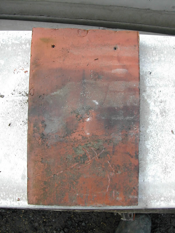 bensreckyard ebay photo Clay machine made plain tiles 9