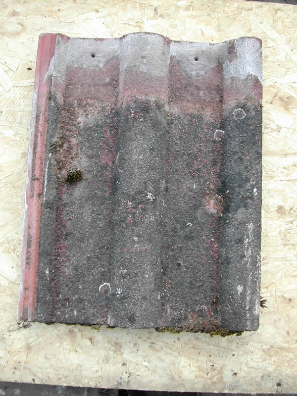 bensreckyard ebay photo Concrete red redland 50 double roman granulated 1