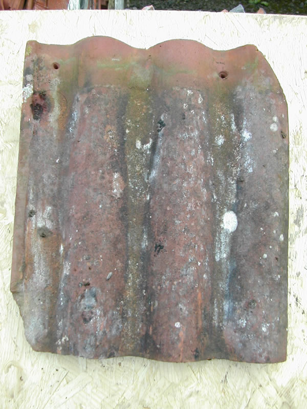 bensreckyard ebay photo Clay triple roman roof tile in red 3