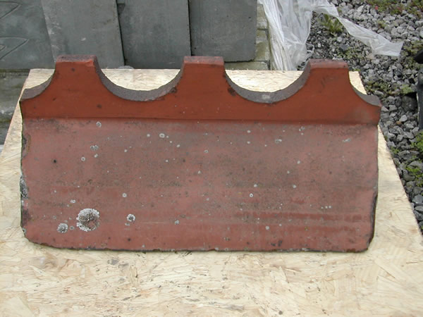 bensreckyard ebay photo Clay ornate ridge tile 2